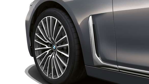 BMW Série 7 Berline, Air Breather BMW Série 7 Berline : vue en gros plan des Air Breather