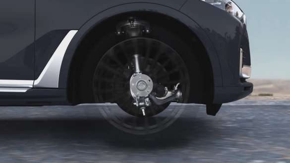 Suspension pneumatique adaptative sur les 2 essieux Suspension pneumatique adaptative sur les 2 essieux : détail