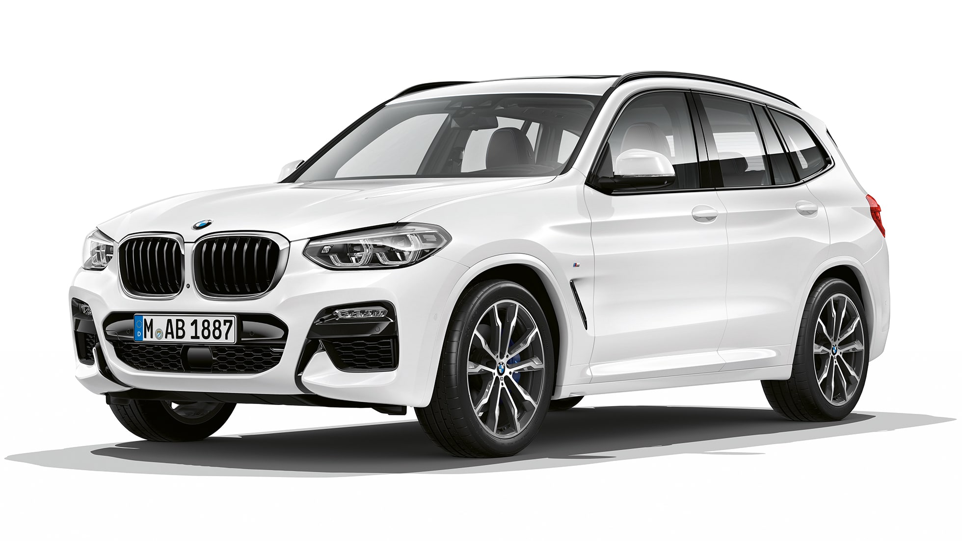 BMW X3 M40i, Modèle M Sport, vue de trois quarts face BMW X3 M40i, Modèle M Sport, vue de trois quarts face