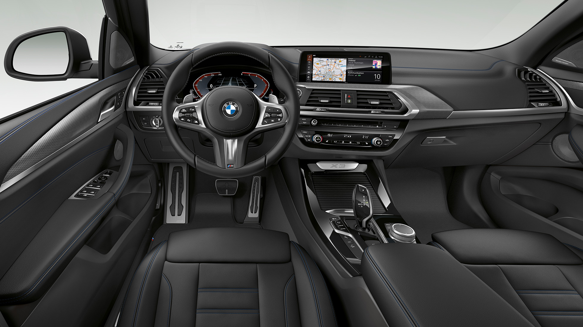 BMW X3 M40i, Modèle M Sport, intérieur BMW X3 M40i, Modèle M Sport, intérieur