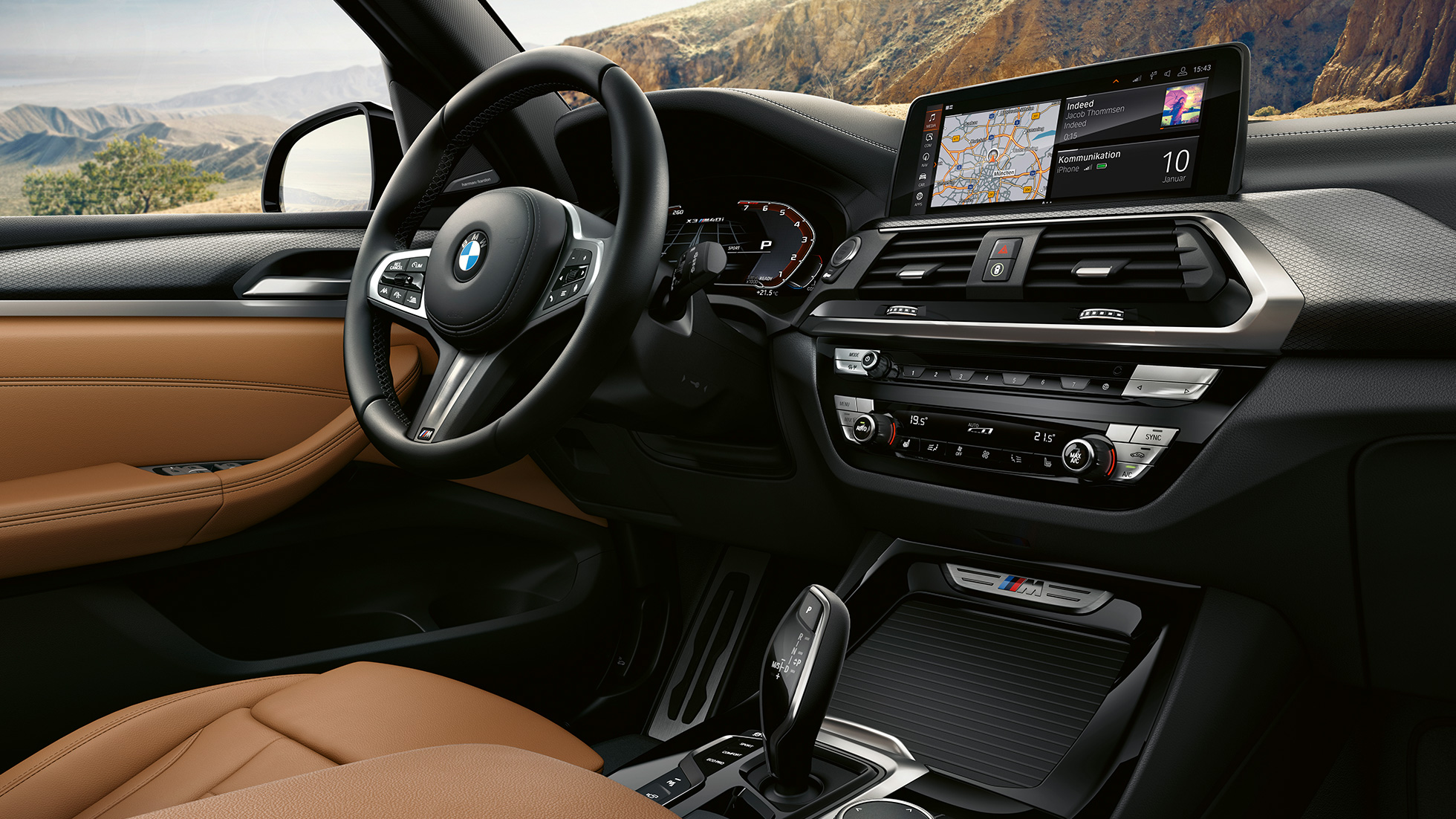 BMW X3 M40i, volant et poste de conduite BMW X3 M40i, volant et poste de conduite
